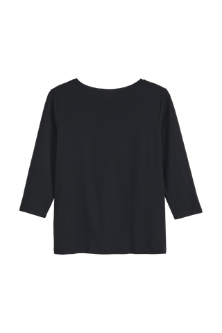 Wanda bamboo shirt, black