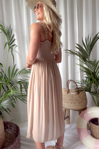 Pasir viscose dress, beige