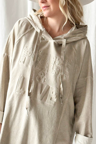 Peace and Love huppari, beige