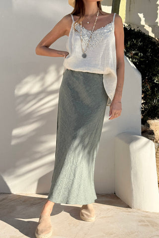 Pencil Slip pellavahame, camo