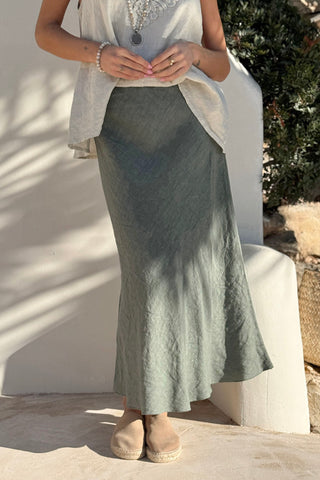 Pencil Slip pellavahame, camo