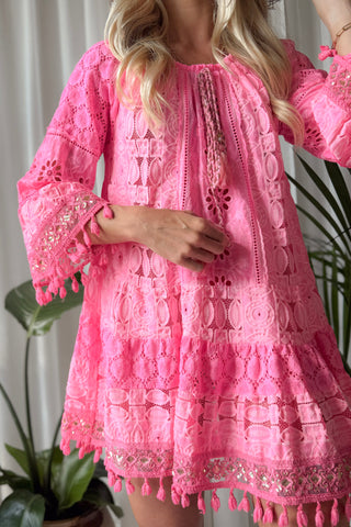 Pink Splash mekko, pink
