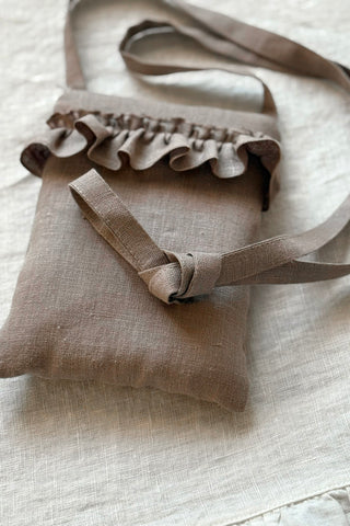 Bypias puhelinlaukku, taupe