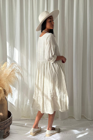 Raelle pellavamekko, hiekka