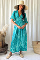 Seraphine mekko, turkoosi
