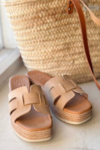 Serraje paksupohjaiset pistokkaat, beige