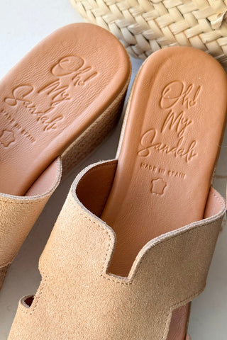 Serra paksupohjaiset pistokkaat, beige