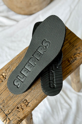Flip flops platform, black
