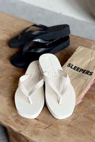 Flip flops platform, black