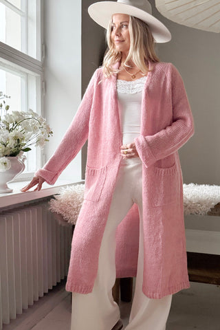 Slowly morning neuletakki, pastel pink