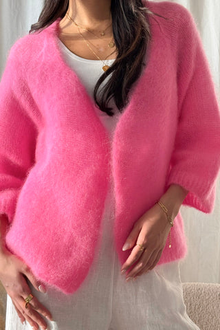 Soft life neuletakki, candy pink