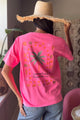 Somewhere Beyond t-paita, neon pink