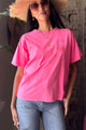 Somewhere Beyond t-paita, neon pink