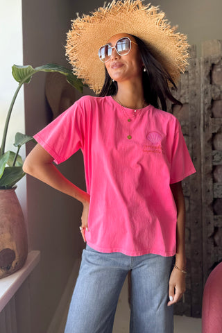 Somewhere Beyond t-paita, neon pink