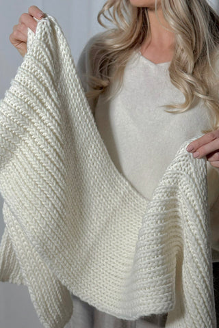 Sully huivi, off white