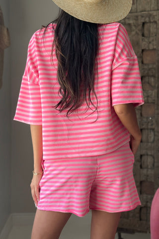 Sun Stripes t-paita, pinkki