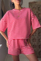 Sun Stripes t-paita punainen-pinkki