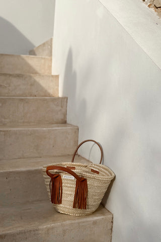 Tassel korikassi, ruskea