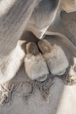 Tessan slippers, honey