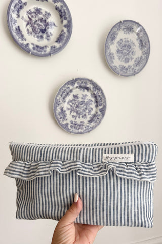 Bypias toilettilaukku, blue stripe