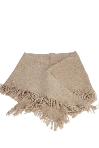 Tove kolmiohuivi, beige
