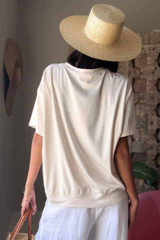 Vacation t-paita, beige