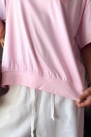 Vacation t-paita, candy pink