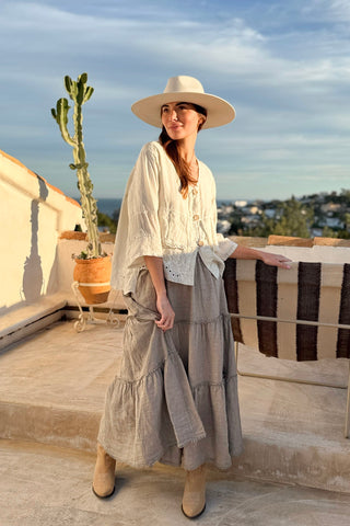 Venettia pellavapaita, hiekka