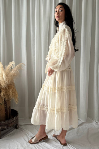 Venezia dress, natural white 