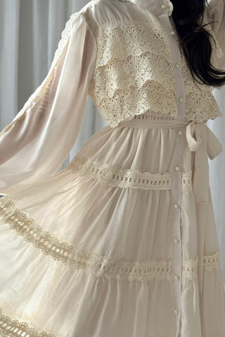 Venezia dress, natural white 