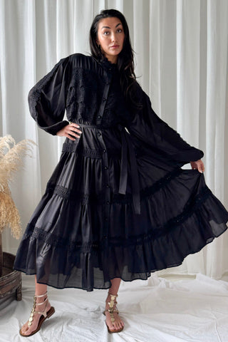 Venezia dress, black 