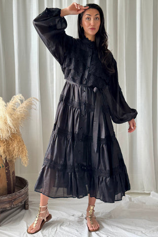 Venezia dress, black 