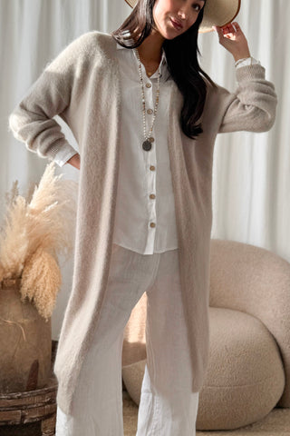 Warm Love neuletakki, beige