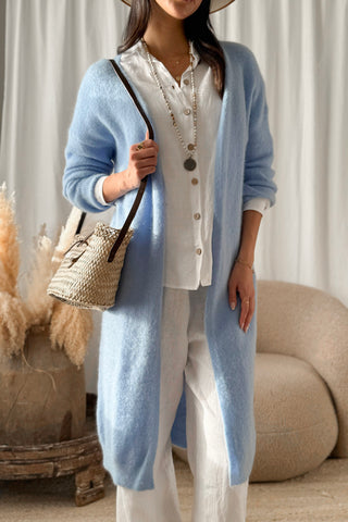 Warm Love neuletakki, sky blue