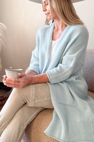 Wilona cardigan, light blue
