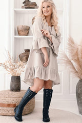 Juliet pellavamekko, natural