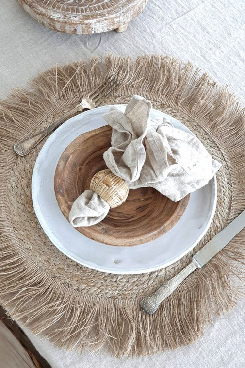 Fringes juuttitabletti, natural