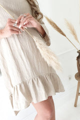 Juliet pellavamekko, natural