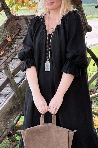 Addison dress, black