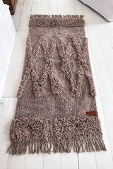 Diamonds puuvillamatto 70x150, taupe