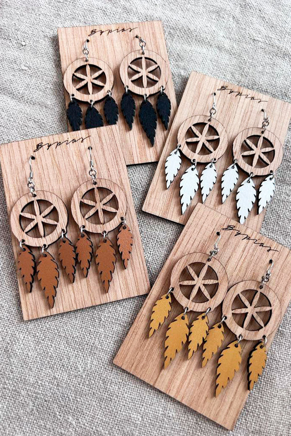 Dreamcatcher korvakorut, musta