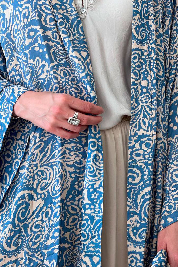 Harper kimono, sininen