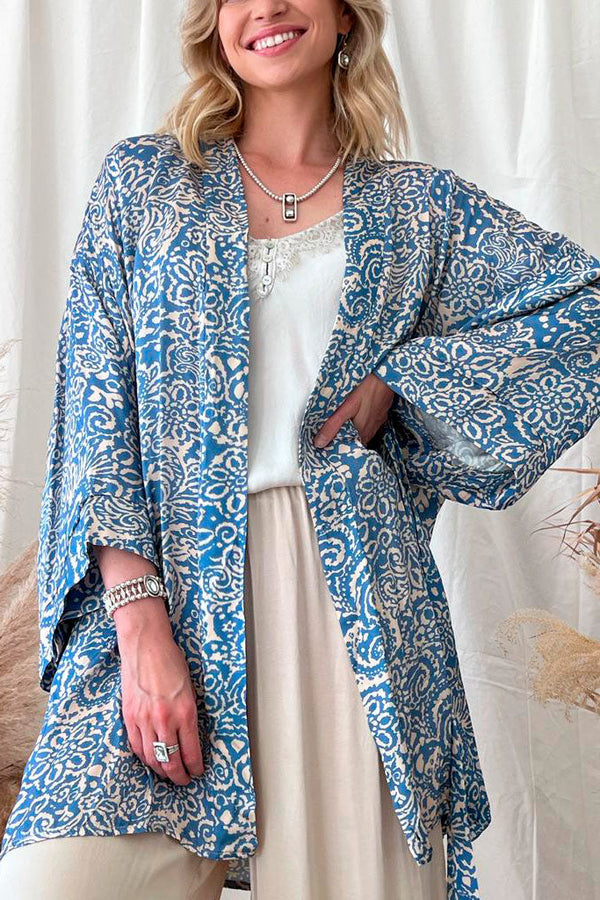 Harper kimono, sininen