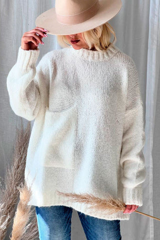 Isabella knit, off white