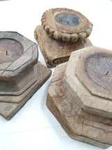 Azulik kynttilänjalka, light wood