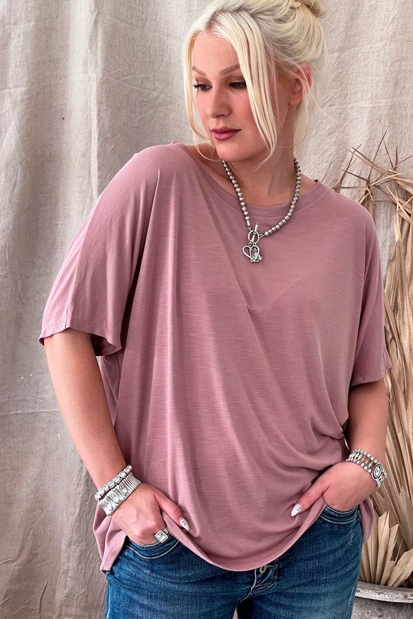 Bohemiana modal t-paita, roosa