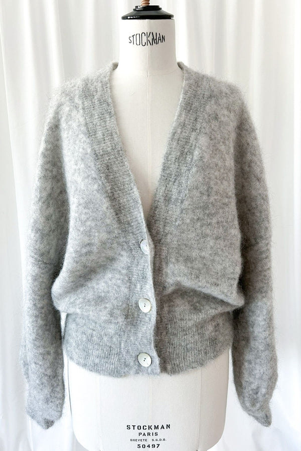 Mohair dream neuletakki, harmaa