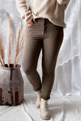 Must have jeans, taupe