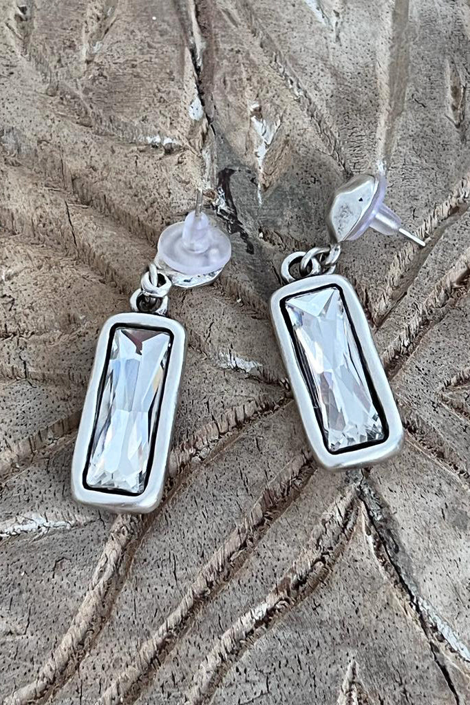 Topaz korvakorut, hopea