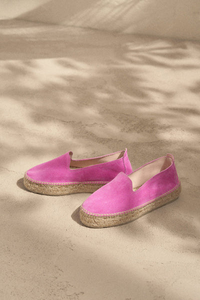 Hamptons espadrilles, pink – BYPIAS - Main Image
